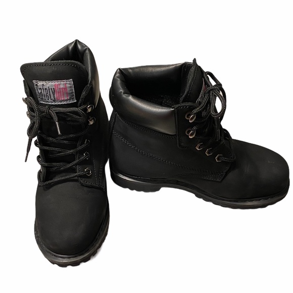 safety girl steel toe work boots